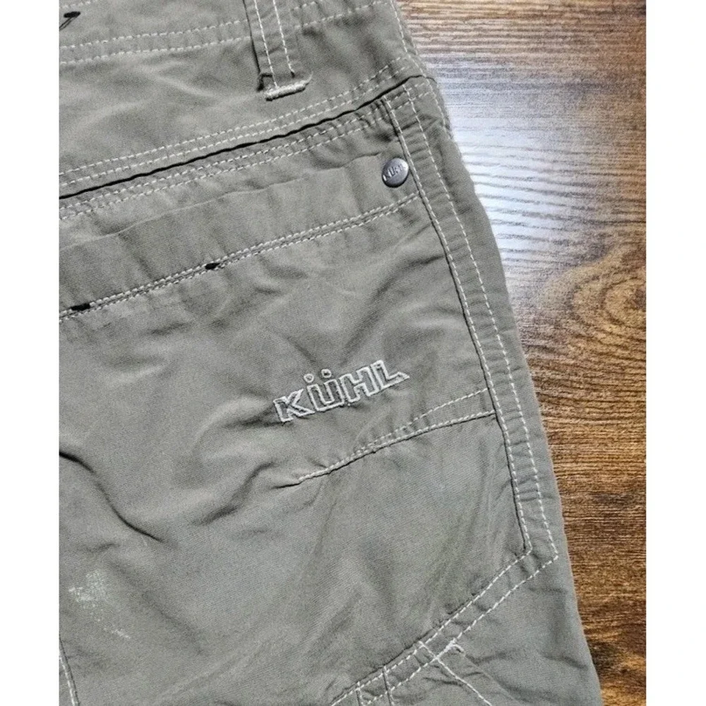 Kuhl Stealth Liberator Convertible Hiking Pants Shorts Men's 30x34 Beige Cargo